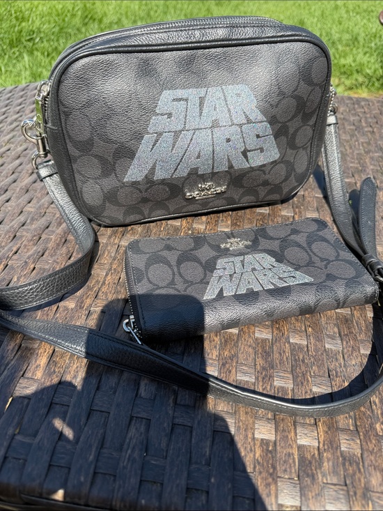 Coach Handbags - NWOT Coach x Star Wars Bag and Wallet SET [limited edition]